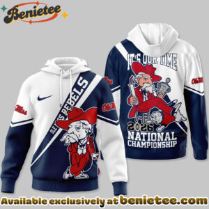 Ole Miss Rebels Premium 2026 College Football Playoff National Championship Hoodie - Ver 3