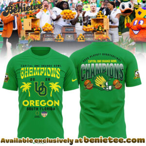 Oregon Ducks 2026 Orange Bowl Champions Limited Edition Shirt - Ver 2