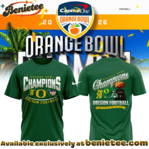 Oregon Ducks Orange Bowl Champions 2026 Hoodie