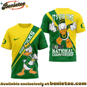 Oregon Ducks Premium 2026 College Football Playoff National Championship Hoodie