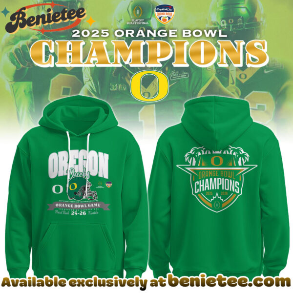 Oregon Football x Orange Bowl Champions Hoodie