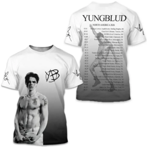 Yungblud North America 2026 Tour 3D Printed Limited Edition Shirt