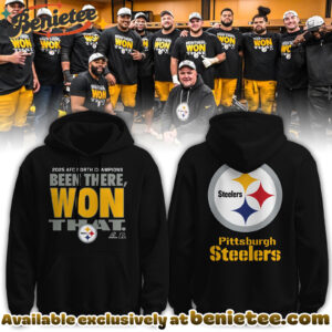 PIT 202526 AFC North Champions Hoodie Been There Won That Limited Edition
