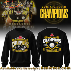 PIT 202526 AFC North Champions Sweatshirt Limited Edition