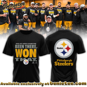 PIT 202526 AFC North Champions Tshirt Been There Won That Limited Edition Hoodie, Tshirt, Sweatshirt