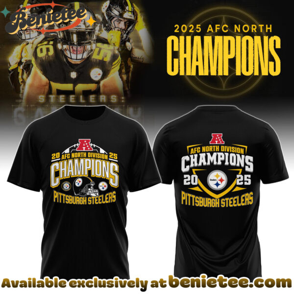 PIT 202526 AFC North Champions Tshirt Limited Edition
