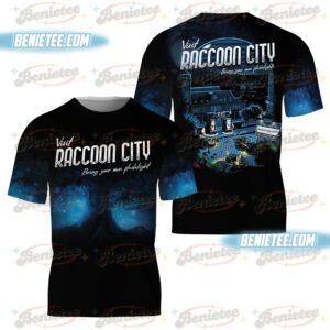 Vintage Visit Raccoon City 3D Tee, Resident Evil Shirt, Welcome To Raccoon City 3D, Leon Kennedy Shirt, Family Trip 2026