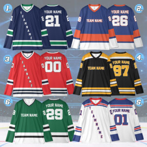 Custom Hockey Jersey - Personalized Team Uniform
