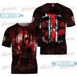 Resident Evil Classic Exclusive Vintage Horror Graphic Tee, Video Game Merch, Perfect for Gamers