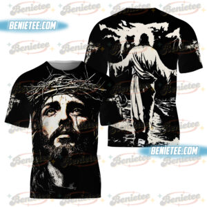 Jesus Christ Good Friday Faith Love Hope Lion Men's 3D T-shirt