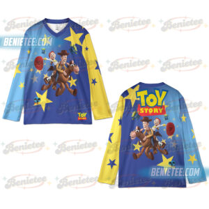 Toy Story Hockey Jersey, Woody And Jessie Hockey Shirt, Disney Hockey Team Outfit, Gift For Fans