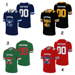 Personalized NFL Football Jersey, Jersey For Men With Your Team Name