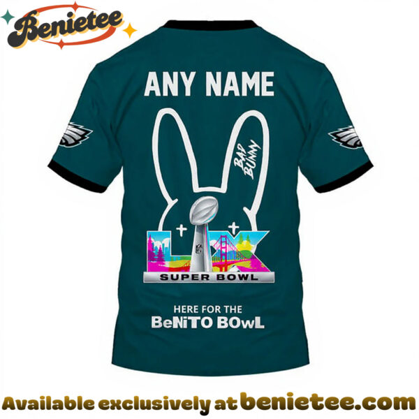 Philadelphia Eagles x Bad Bunny Super Bowl 2026 Limited Edition Shirt - Ver 2