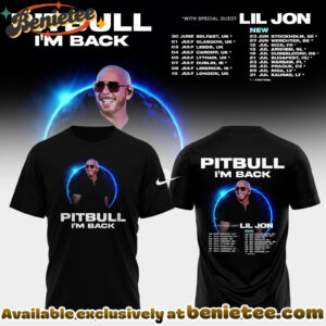 Pitbull - Im Back Tour 2026 Limited Edition Hoodie
