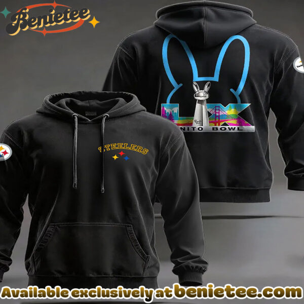 Pittsburgh Steelers Benito Bowl Bunny Hoodie