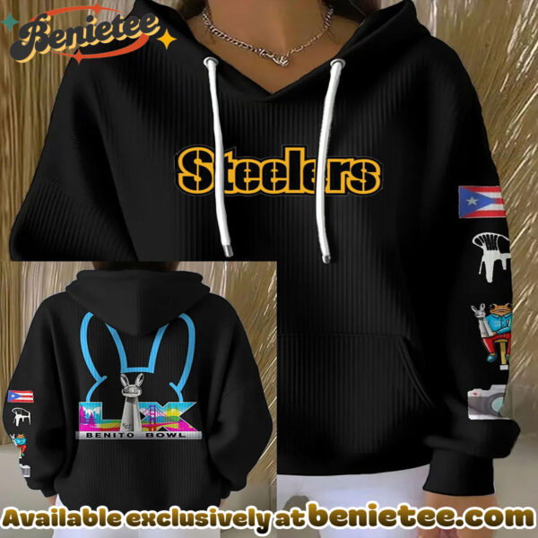 Pittsburgh Steelers Benito Bowl Multi-Graphic Hoodie - Ver 4
