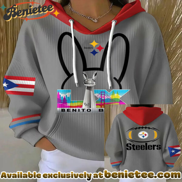Pittsburgh Steelers Benito Bowl Multi-Graphic Hoodie - Ver 7