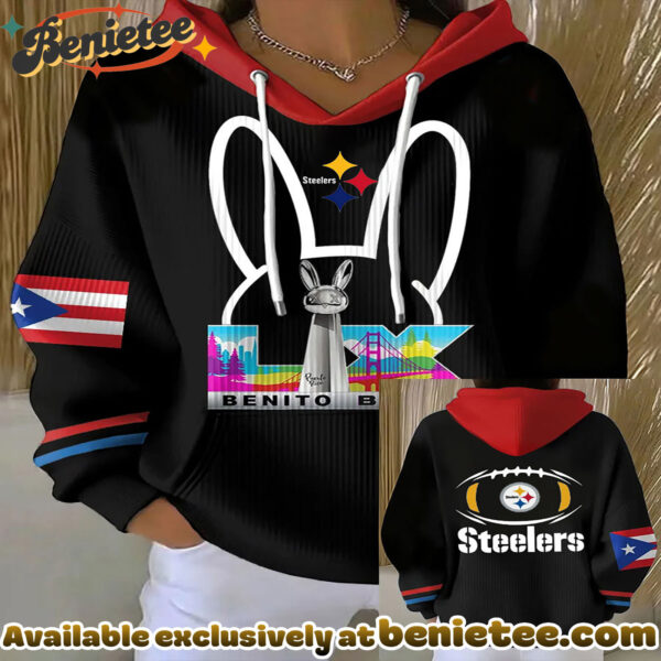 Pittsburgh Steelers Benito Bowl Multi-Graphic Hoodie - Ver 6