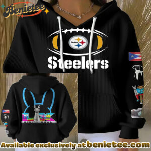 Pittsburgh Steelers Football Logo Benito Bowl Hoodie - Ver 2