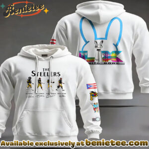 Pittsburgh Steelers Legends Abbey Road Style Hoodie - Ver 2