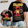 Pittsburgh Steelers Premium NFL Elmo Fan 3D Shirt