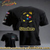 Pittsburgh Steelers Ripped Logo Graphic T-Shirt