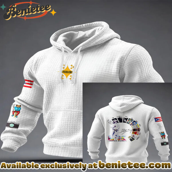 Pittsburgh Steelers Waffle Knit Hoodie - Ver 2