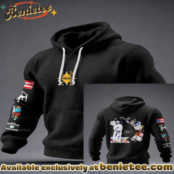 Pittsburgh Steelers Waffle Knit Hoodie