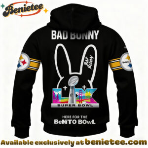 Pittsburgh Steelers x Bad Bunny Super Bowl 2026 Limited Edition Shirt