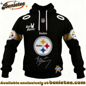 Pittsburgh Steelers x Bad Bunny Super Bowl 2026 Limited Edition Shirt
