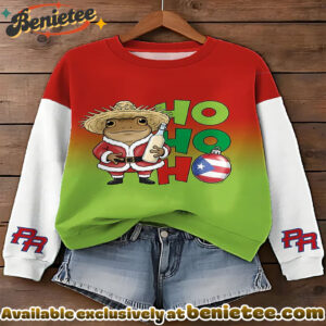 Puerto RIco Benito Bowl Ho HoPrinted Sweatshirt - Ver 3