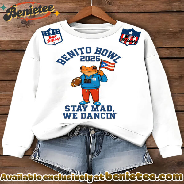 Puerto RIco Benito Bowl Printed Sweatshirt - Ver 16