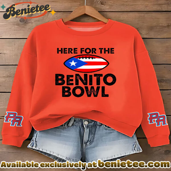 Puerto RIco Benito Bowl Printed Sweatshirt - Ver 3