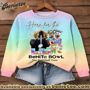 Puerto RIco Benito Bowl Printed Sweatshirt - Ver 9