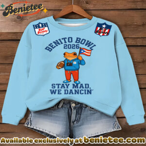Puerto RIco Benito Bowl Printed Sweatshirt - Ver 15