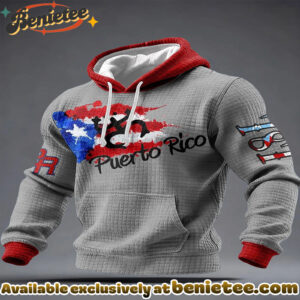 Puerto Rico Art Printed Hoodie - Ver 5