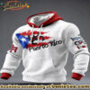 Puerto Rico Art Printed Hoodie - Ver 4