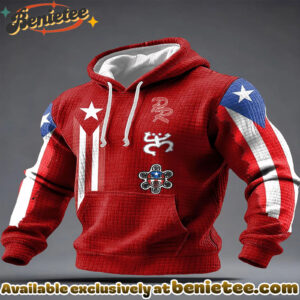 Puerto Rico Art Printed Hoodie - Ver 8