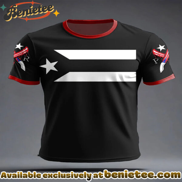 Puerto Rico Art Printed T-shirt