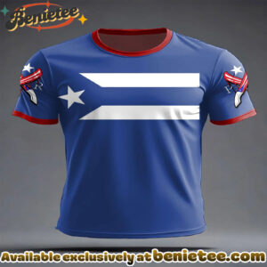 Puerto Rico Art Printed T-shirt - Ver 2