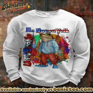 Puerto Rico Casual Round-Neck Printed Sweatshirt - Ver 2