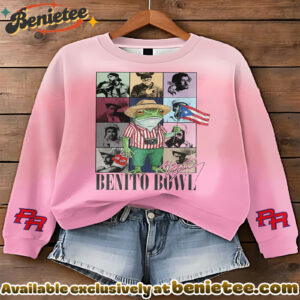 Puerto Rico Color Leisure Printed Long Sleeve Casual Top - Ver 2