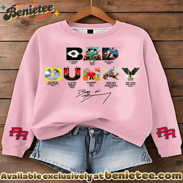 Puerto Rico Color Leisure Printed Long Sleeve Casual Top - Ver 8