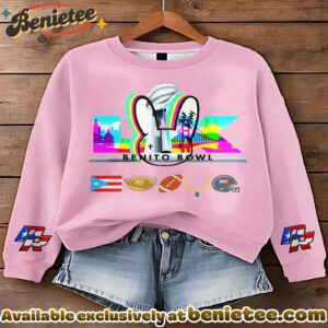 Puerto Rico Color Leisure Printed Sweatshirt - Ver 3