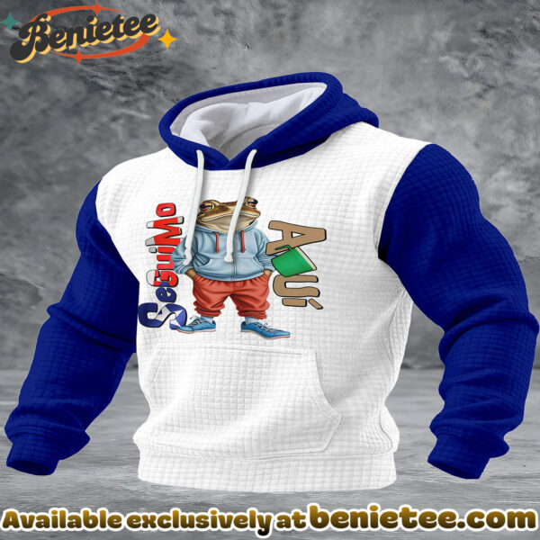 Puerto Rico Fashion Hooded Casual Printed Sweatshirt