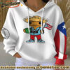 Puerto Rico Print Casual Sweatshirt - Ver 5