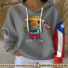 Puerto Rico Print Casual Sweatshirt - Ver 7