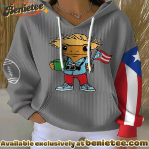 Puerto Rico Print Casual Sweatshirt - Ver 7