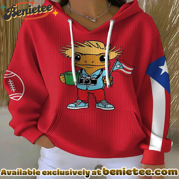 Puerto Rico Print Casual Sweatshirt - Ver 6