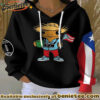 Puerto Rico Print Casual Sweatshirt - Ver 8